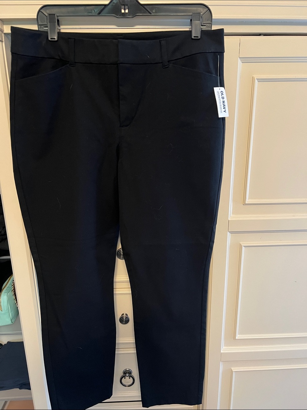 Old Navy Black Pixie Skinny High Rise Pants